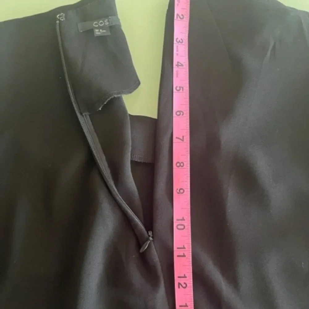 COS Women blouse long sleeve zip back - Picture 6 of 9